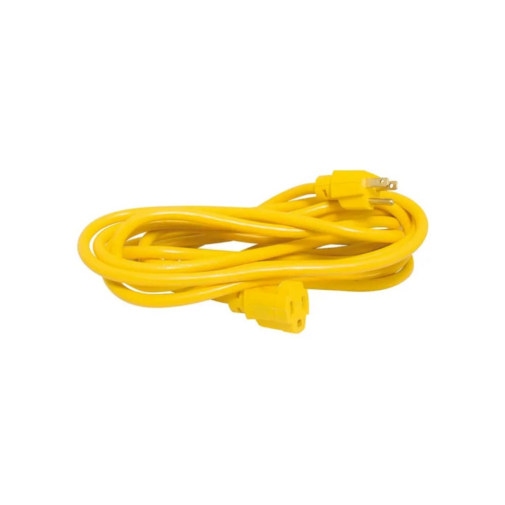 Extensión eléctrica uso rudo color amarillo 2.4 m Surtek 136170 - Miniatura 1