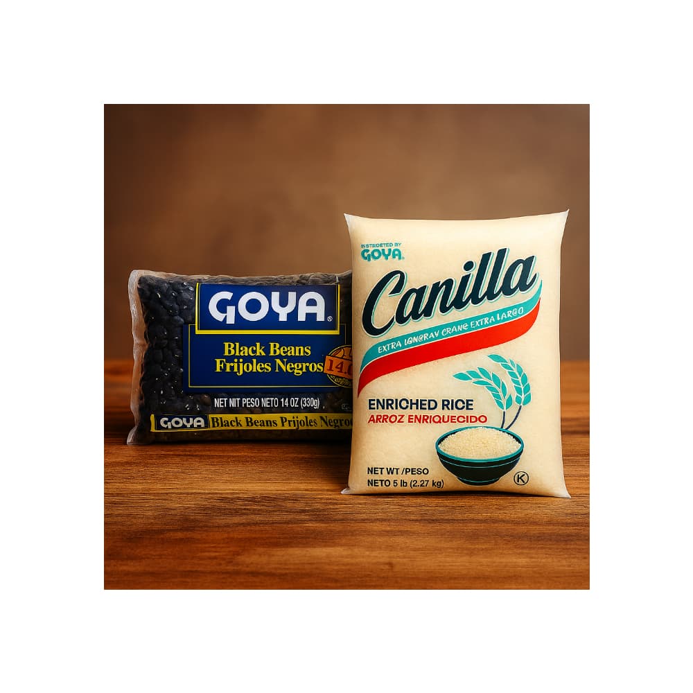 Arroz de grano extra largo Canilla (2.27 kg / 5 lb) + Frijoles negros Goya (397 g / 14 oz) - Miniatura 4