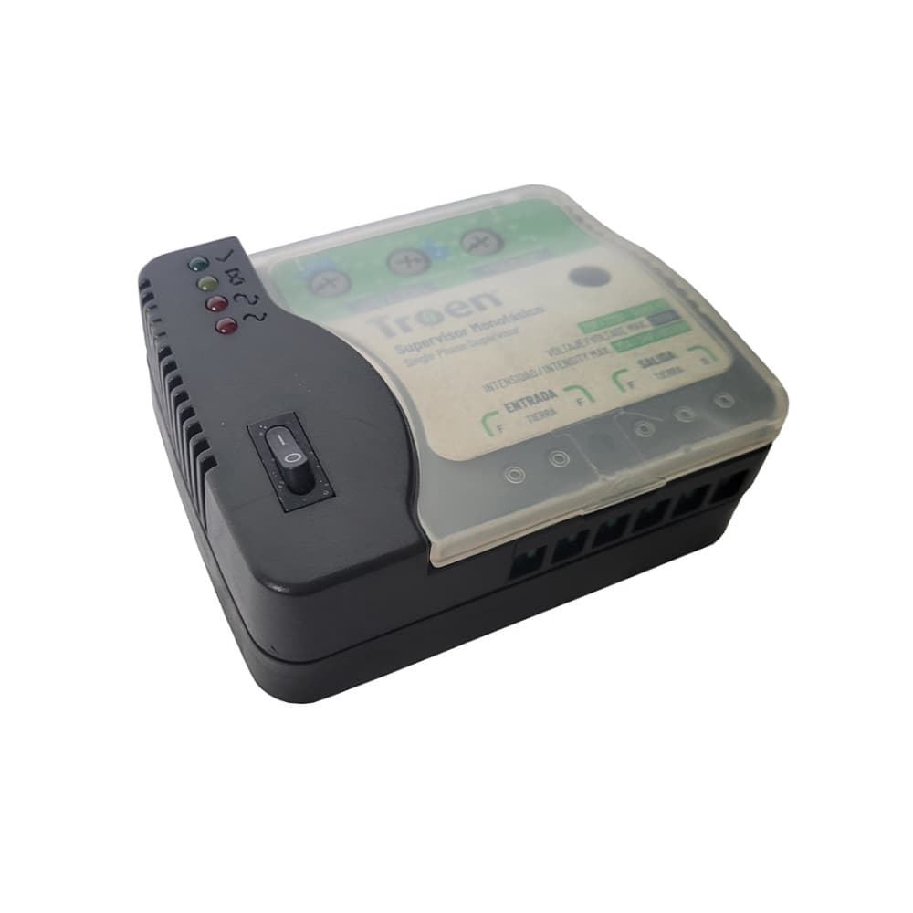 Protector de voltaje monofásico de línea de 220 V / 20 A Troen - Miniatura 5