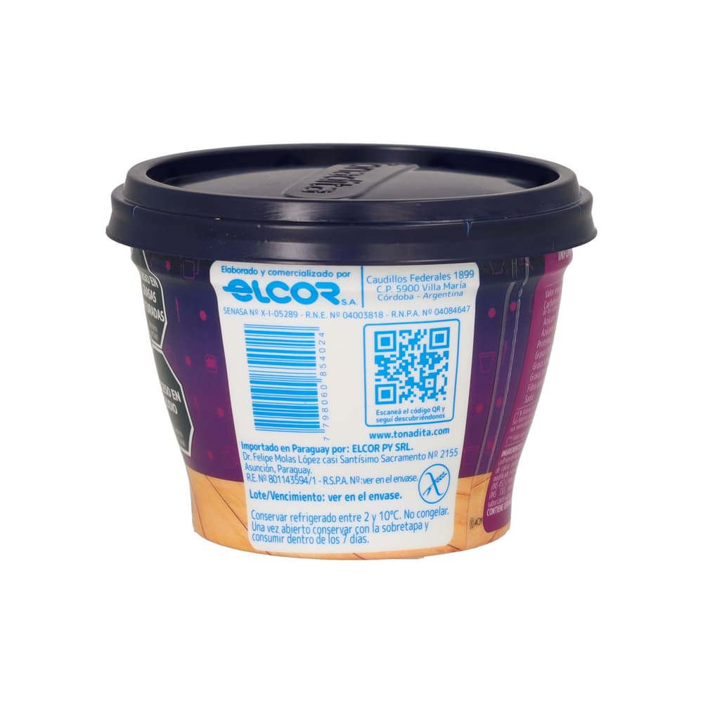 Queso untable sabor a salame Tonadita (12 x 180 g / 6.35 oz) - Miniatura 4