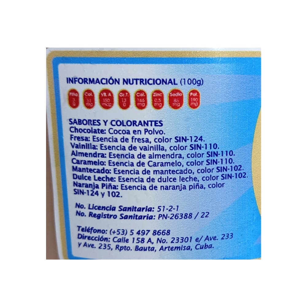 Helado sabor a chocolate CID (1 L) - Miniatura 2