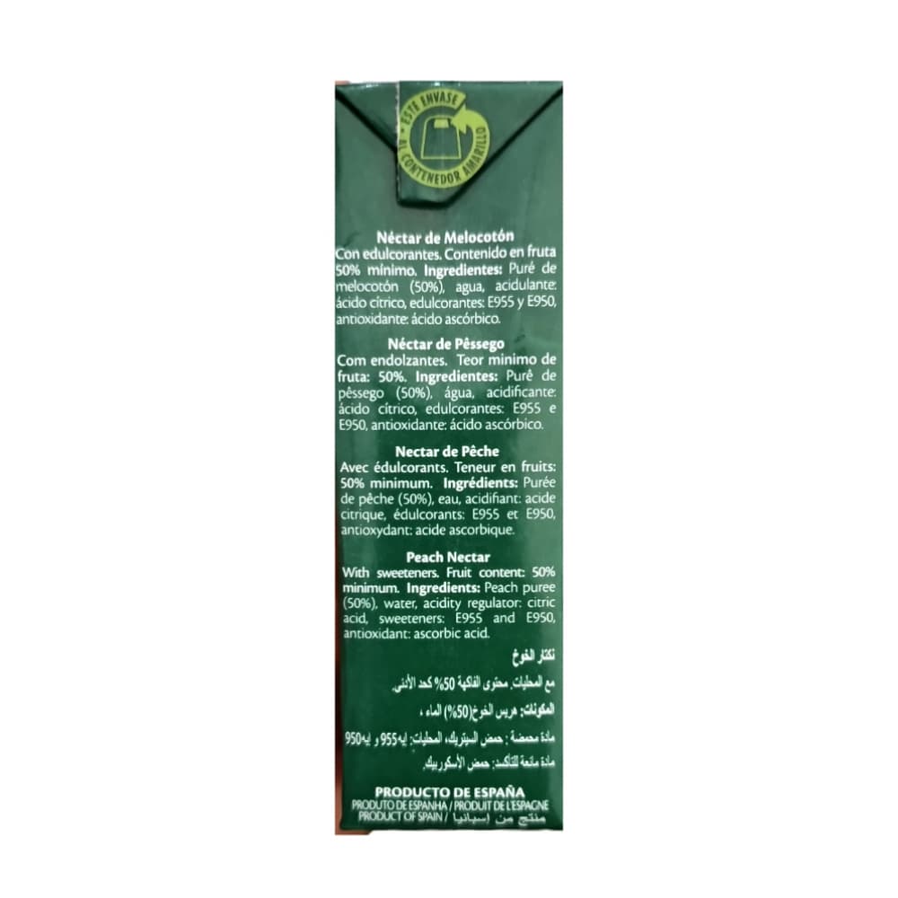 Néctar de melocotón Mocitos (200 ml) - Miniatura 6