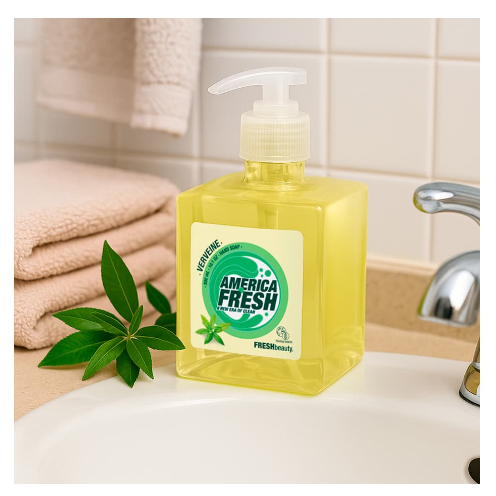 Jabón líquido de verbena para manos América Fresh (300 ml / 10.10 oz) - Miniatura 4