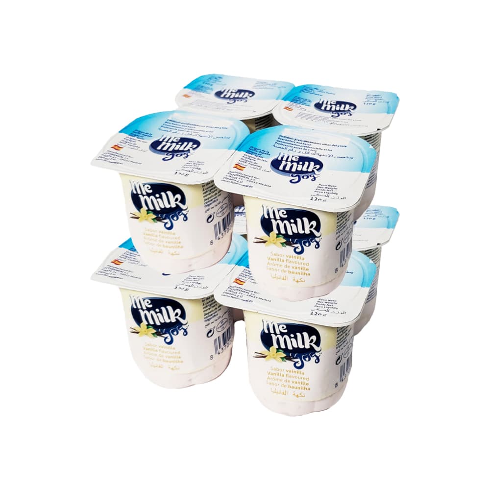 Yogur pasteurizado con sabor a vainilla Me Milk (8 x 120 g / 4.23 oz) - Miniatura 1