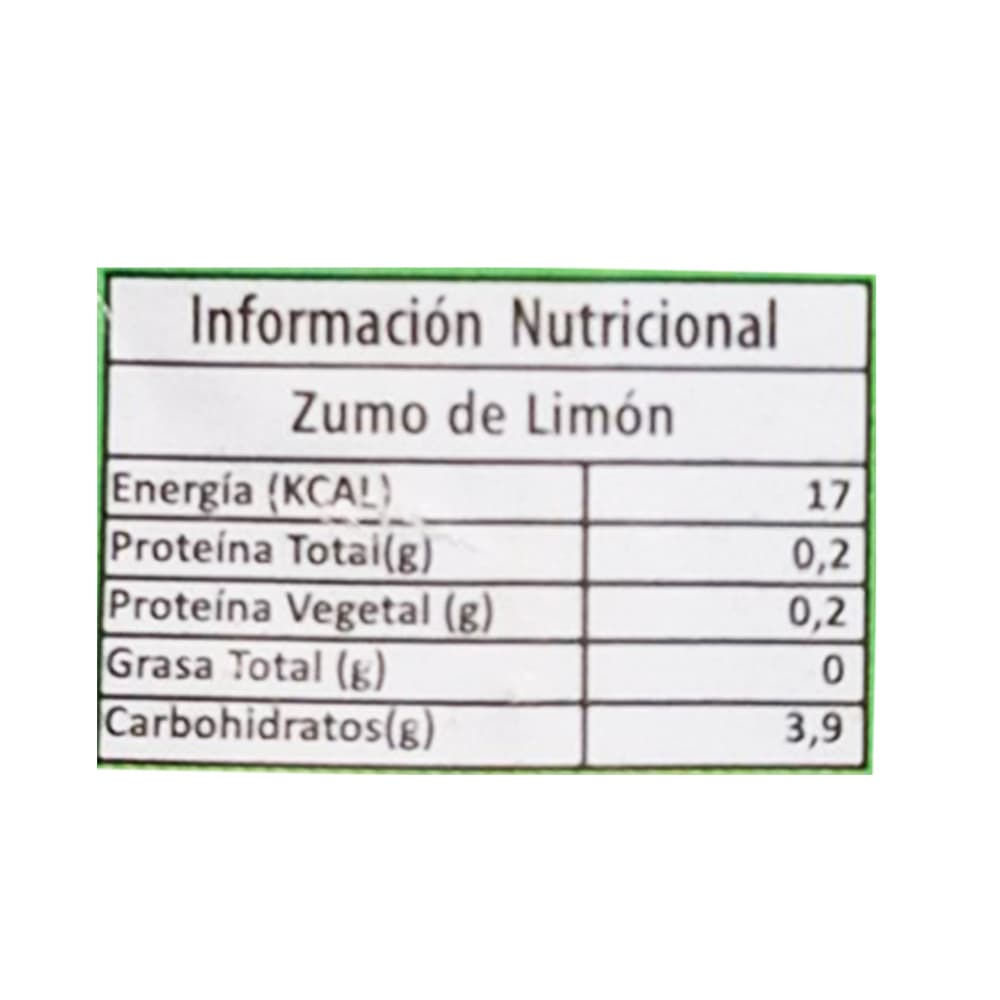 Zumo de limón (3 x 1 L) - Miniatura 3