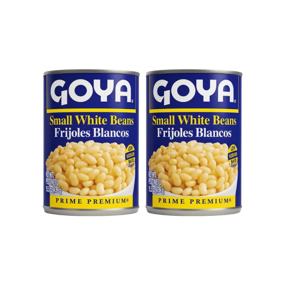 Frijoles blancos en lata Goya (2 x 439 g / 15.5 oz) - Imagen 1