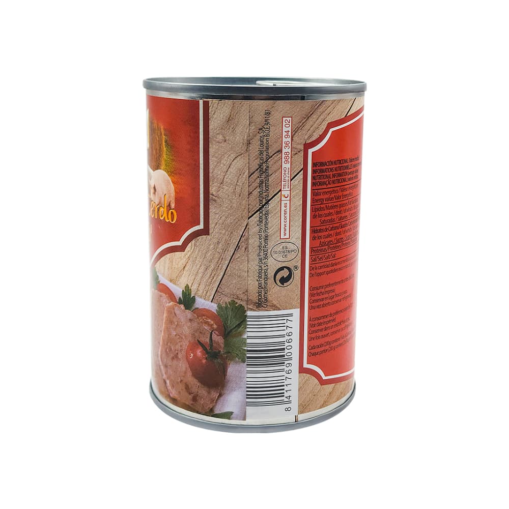 Carne de cerdo en su jugo Coren (400 g / 14.12 oz) - Miniatura 2