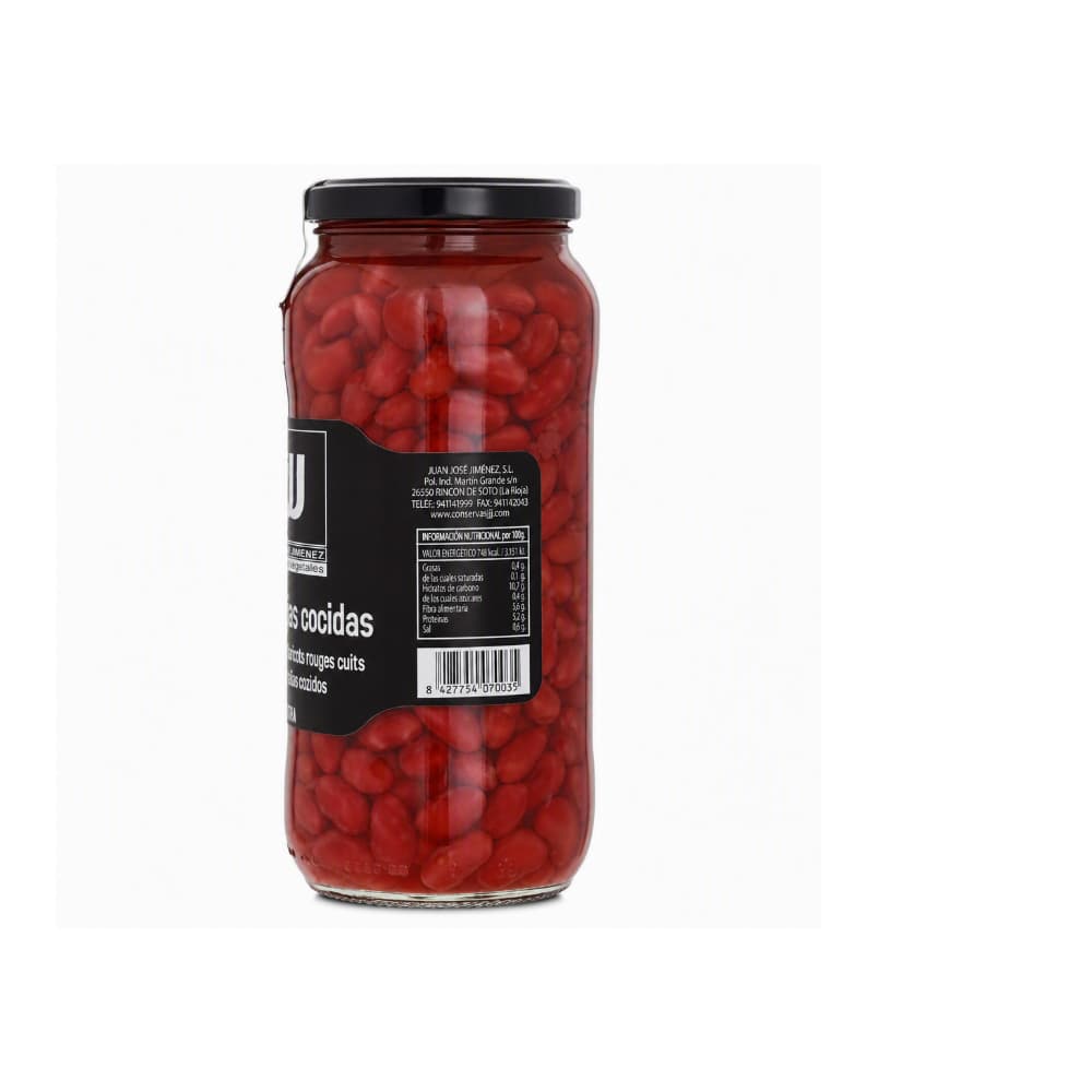 Alubias rojas cocidas extra Juan José Jiménez (560 g / 1.23 lb) - Miniatura 2