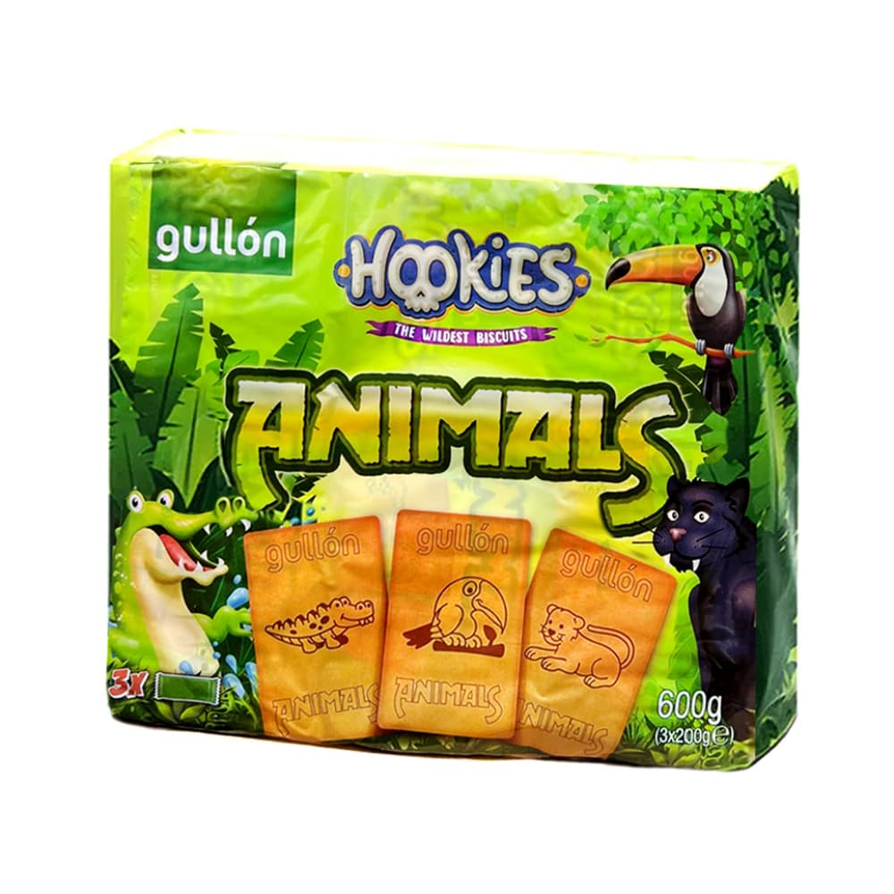Galletas dulces Animals Hookies Gullón (600 g / 1.32 lb) - Miniatura 3
