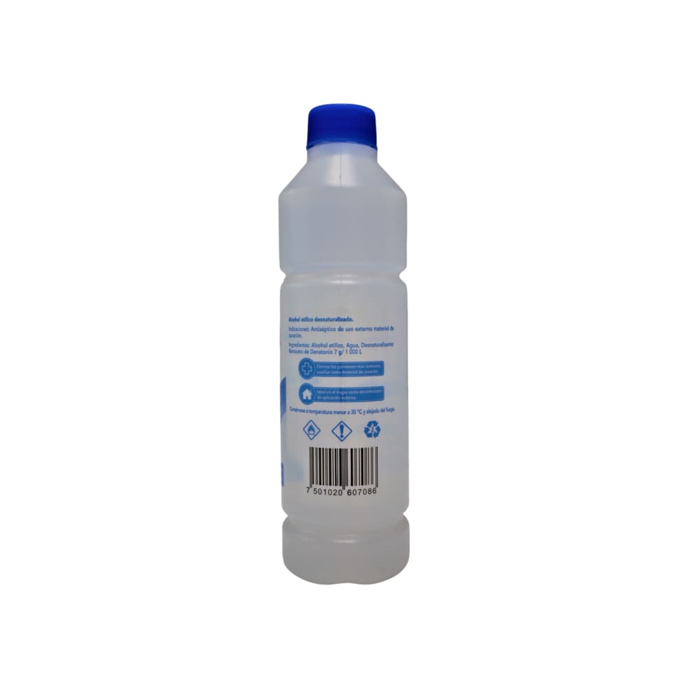 Alcohol etílico desnaturalizado 70º G.L Medimart (250 ml / 8.79 fl oz) - Miniatura 3
