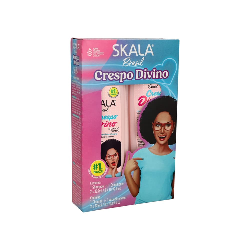 Kit shampoo y acondicionador Crespo Divino Skala Expert (325 ml) - Imagen 1