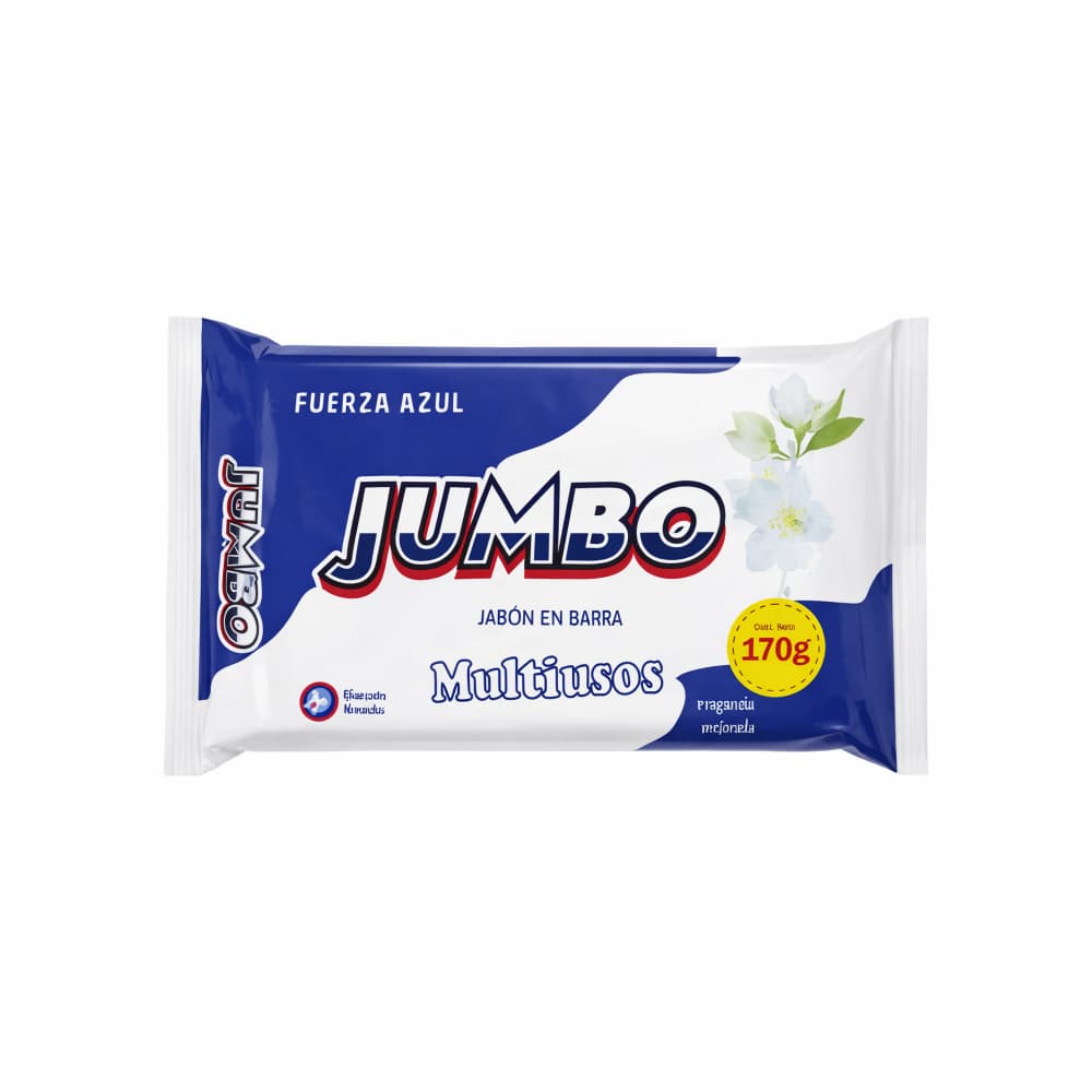 Jabón en barra para lavar ropa Fuerza Azul Jumbo (170 g / 5.99 oz) - Miniatura 1