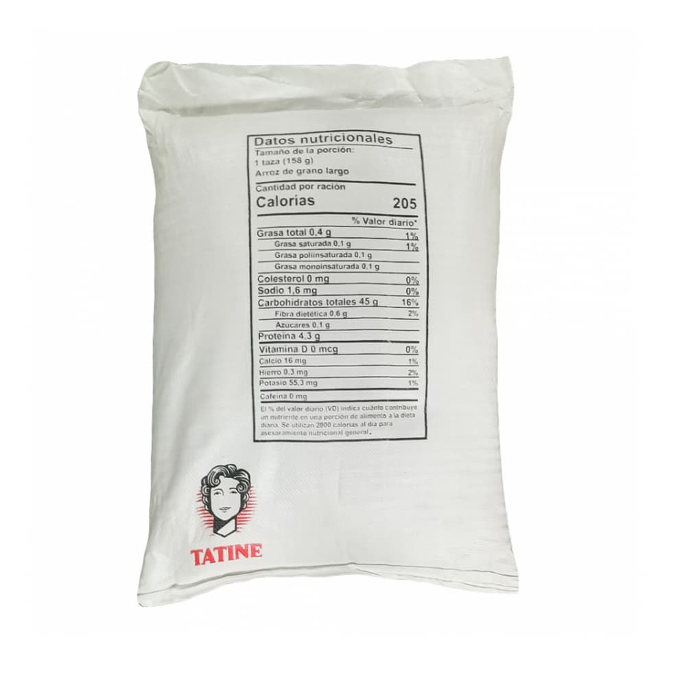 Arroz de grano largo 5% de grano partido Tatine (6 x 25 kg / 55.1 lb) - Miniatura 3