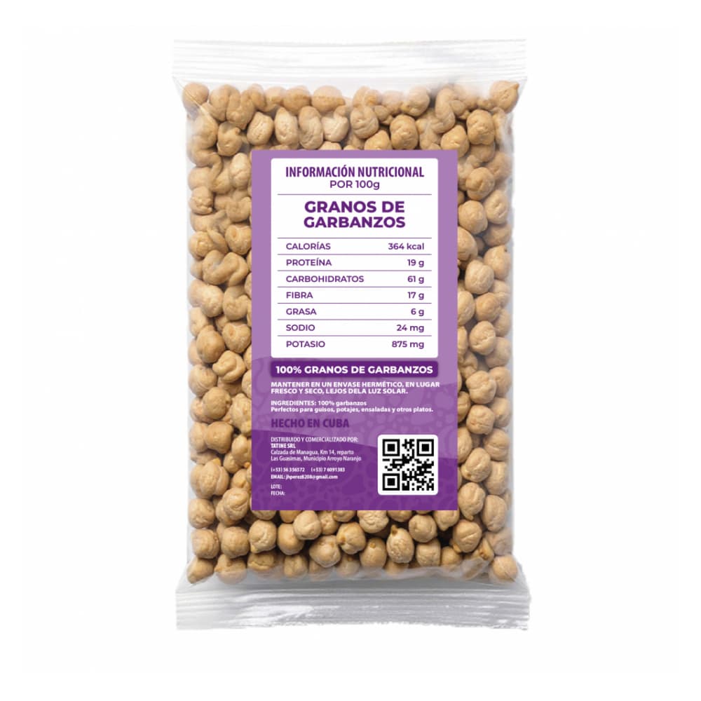 Garbanzos Campo Vivo (3 x 1 kg / 2.2 lb) - Miniatura 3