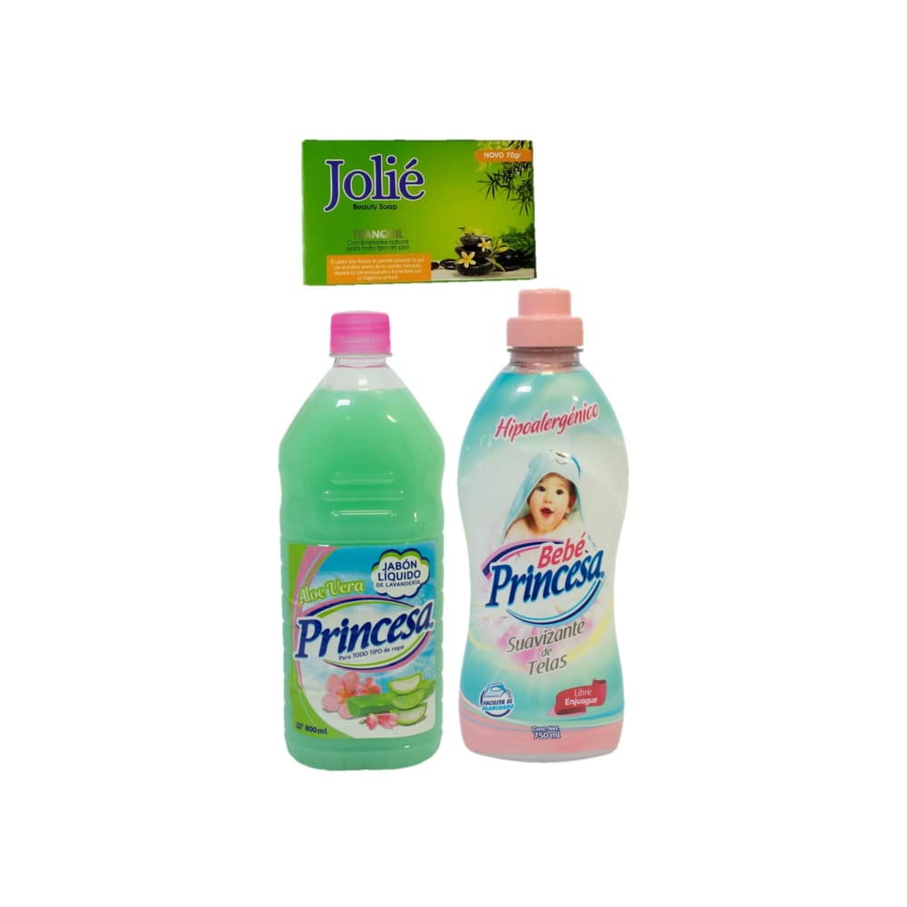 Combo de Aseo Bebé 2 (suavizante + jabón liquido + jabón) - Imagen 1