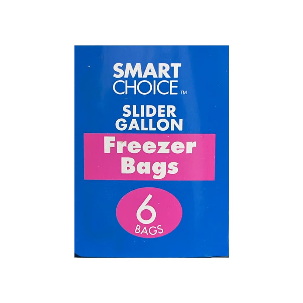 Bolsa para congelador de 3.78 L con cierre deslizable Smart Choice (6 U) - Miniatura 4