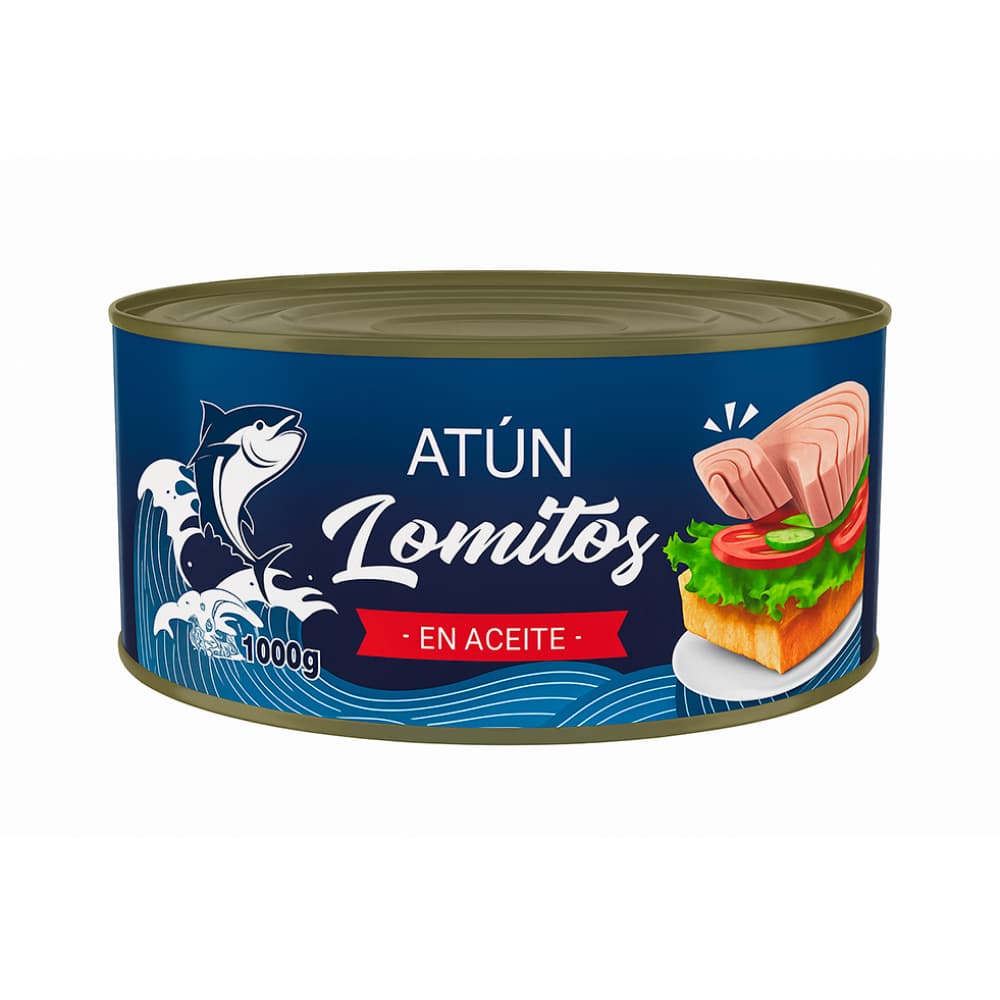 Lomitos de atún en aceite Lucy (1 kg / 2.2 lb) - Miniatura 1