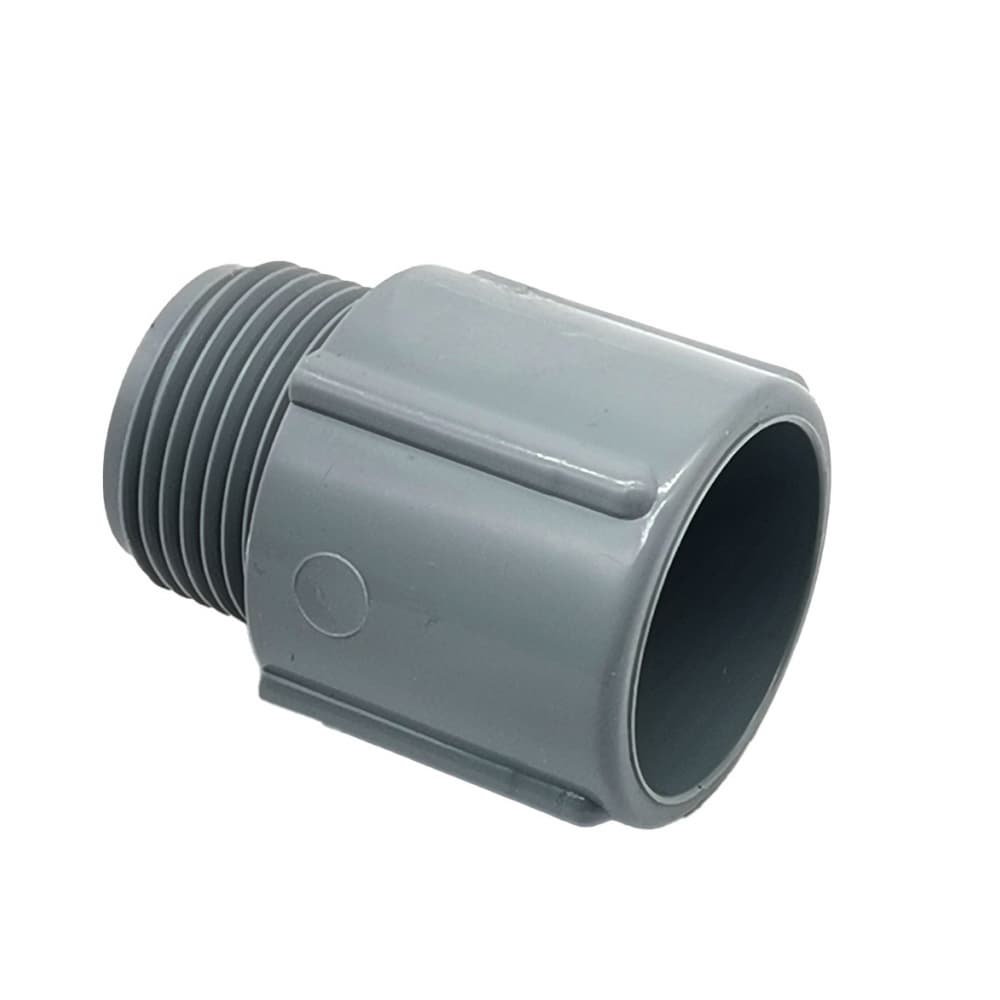 Adaptador de terminal macho de 1-1/4'' PVC Genérica - Miniatura 2