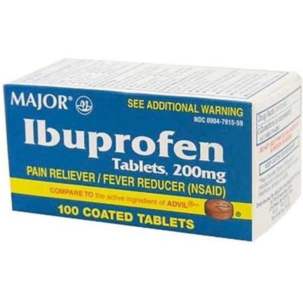 Ibuprofeno 200 mg Major (100 tabletas) - Miniatura 3