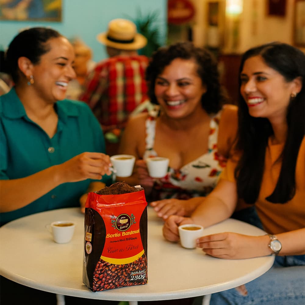 Café tostado y molido extra fuerte Santa Bárbara (250 g / 8.8 oz) - Miniatura 4