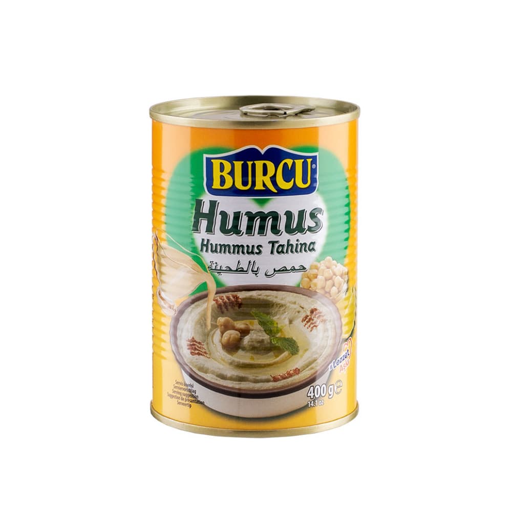 Hummus con tahina Burcu (400 g / 14.1 oz) - Imagen 1