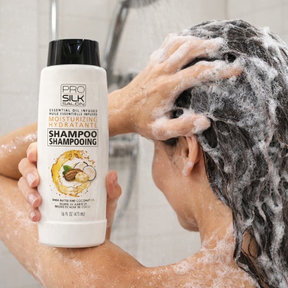 Champú de manteca de karité y aceite de coco ProSilk (473 ml / 16 fl oz) - Miniatura 4