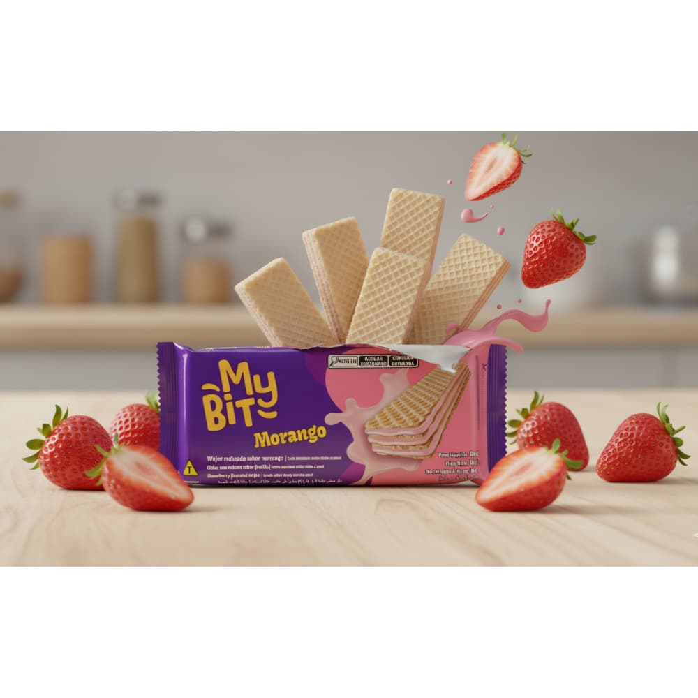 Sorbetos sabor fresa My Bit (80 g / 2.82 oz) - Miniatura 4