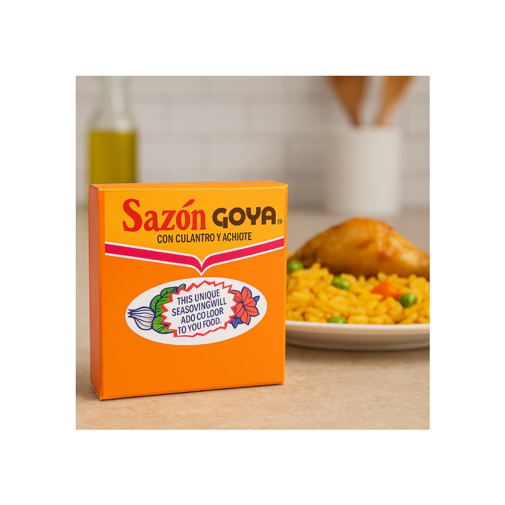 Sazón Goya con Culantro y Achiote (2 x 5g) - Miniatura 4