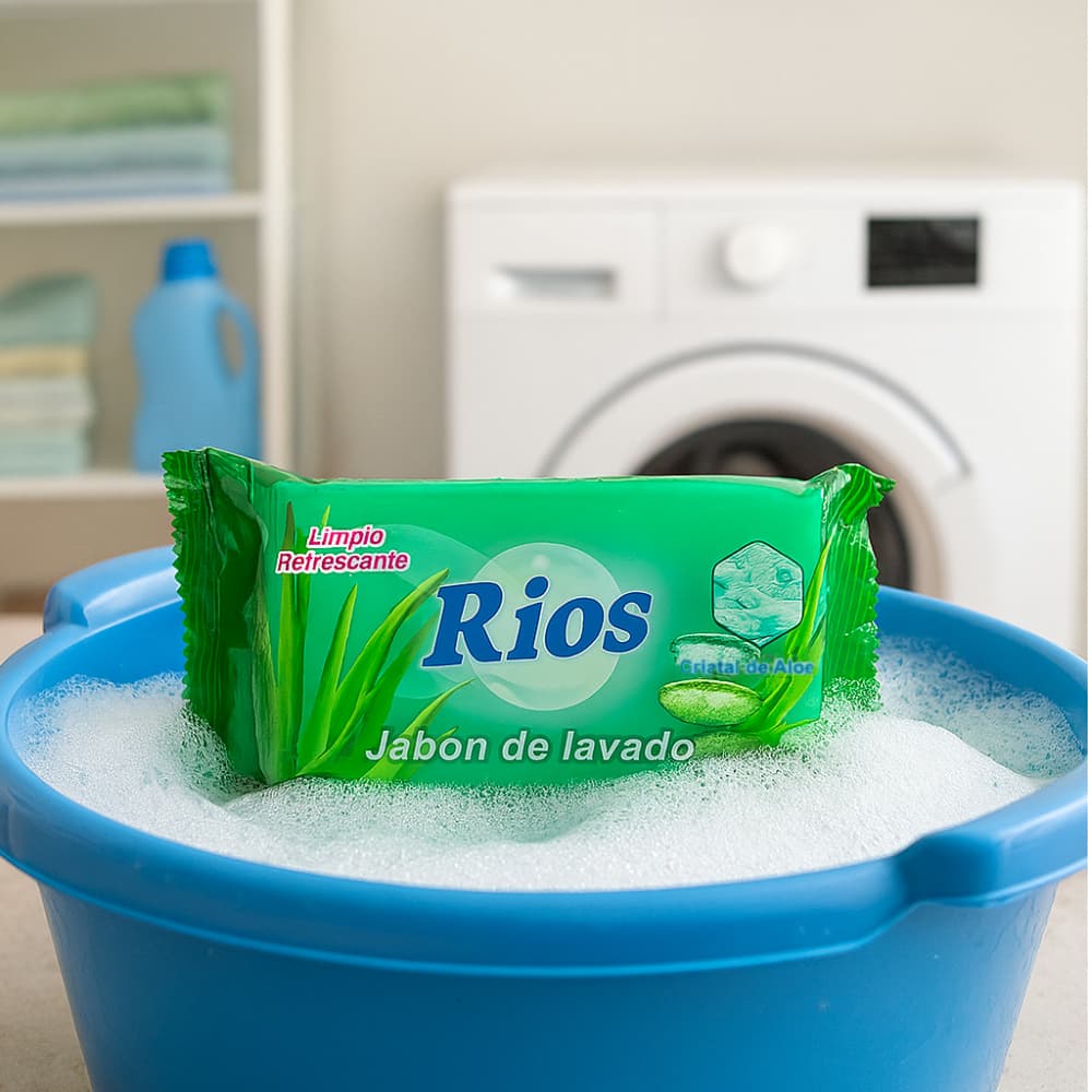 Jabón de lavar cristal de aloe Rios (160 g / 5.64 oz) - Miniatura 4