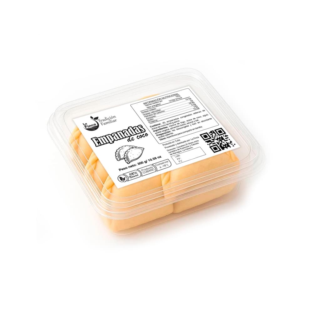 Empanadas de coco La Finca (300 g / 10.58 oz) - Miniatura 3