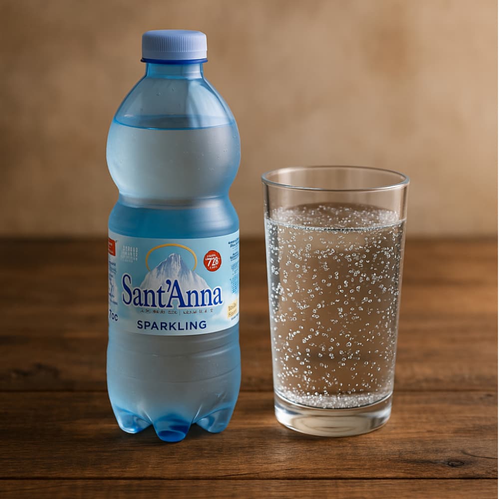 Agua mineral natural con gas Sant'Anna ( 12 x 500 ml) - Miniatura 3