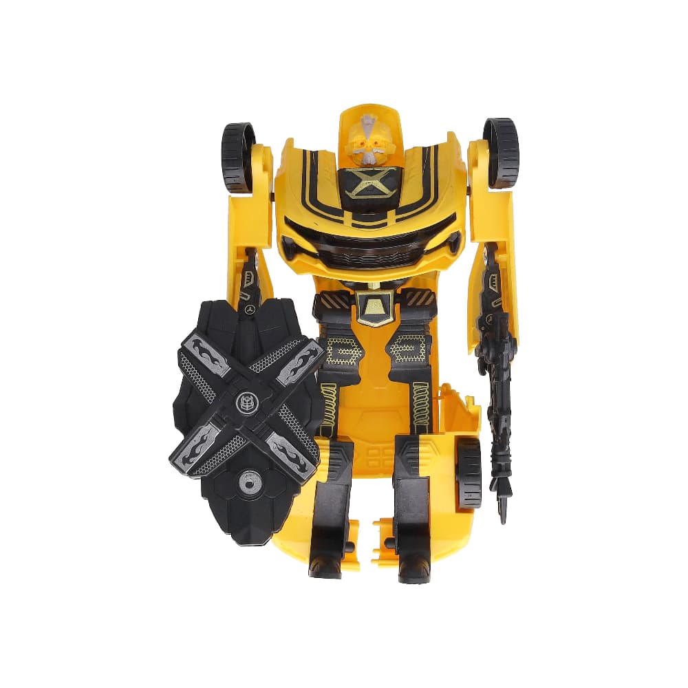 Robot transformer en carro + careta temática para disfraces Deformed Toys - Miniatura 2