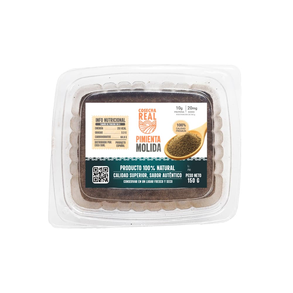 Pimienta molida Cosecha Real (150 g / 5.29 oz) - Miniatura 2
