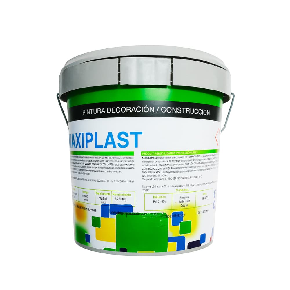 Pintura acrílica interior y exterior de color azul Euro Campi (4 L) - Miniatura 4