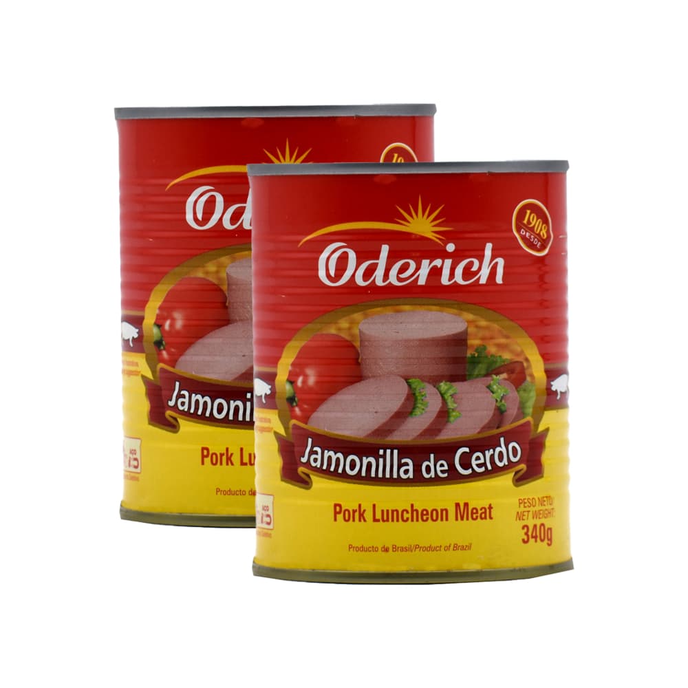 Jamonilla spam de cerdo Oderich (2 x 340 g / 11.99 oz) - Miniatura 1