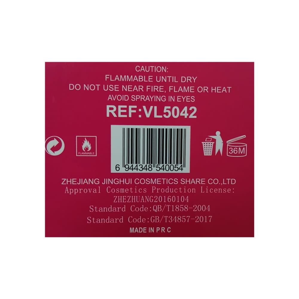 Set de perfume para mujer: Gel de ducha + Eau de toilette + Body mist V.V.Love - Miniatura 4