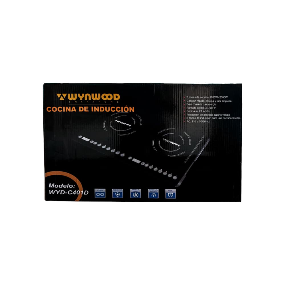 Cocina de inducción doble Wynwood WYD-C401D - Miniatura 2