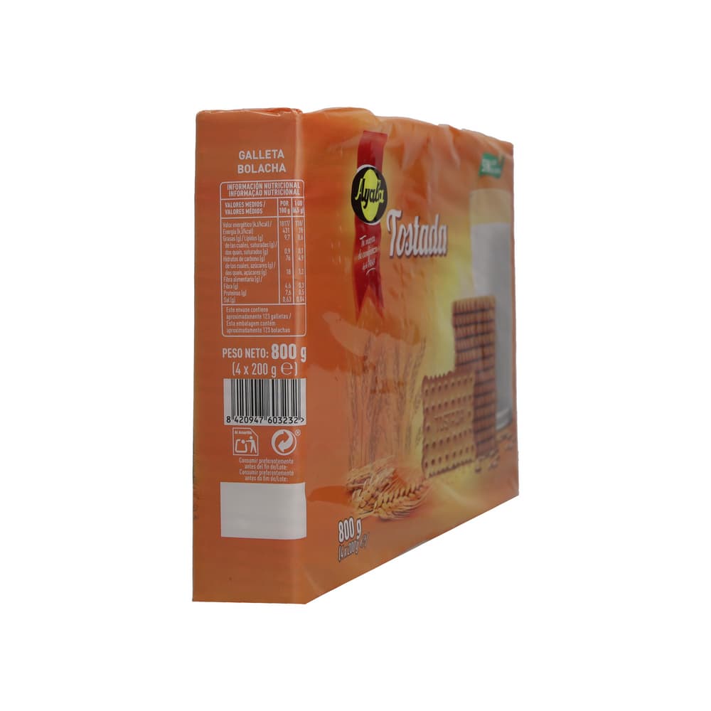 Galletas tostadas Ayala (800 g / 1.76 lb) - Miniatura 2