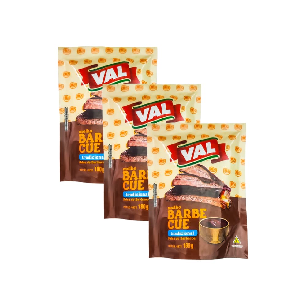 Salsa barbacoa tradicional (3 x 180 g / 6.35 oz) - Imagen 1