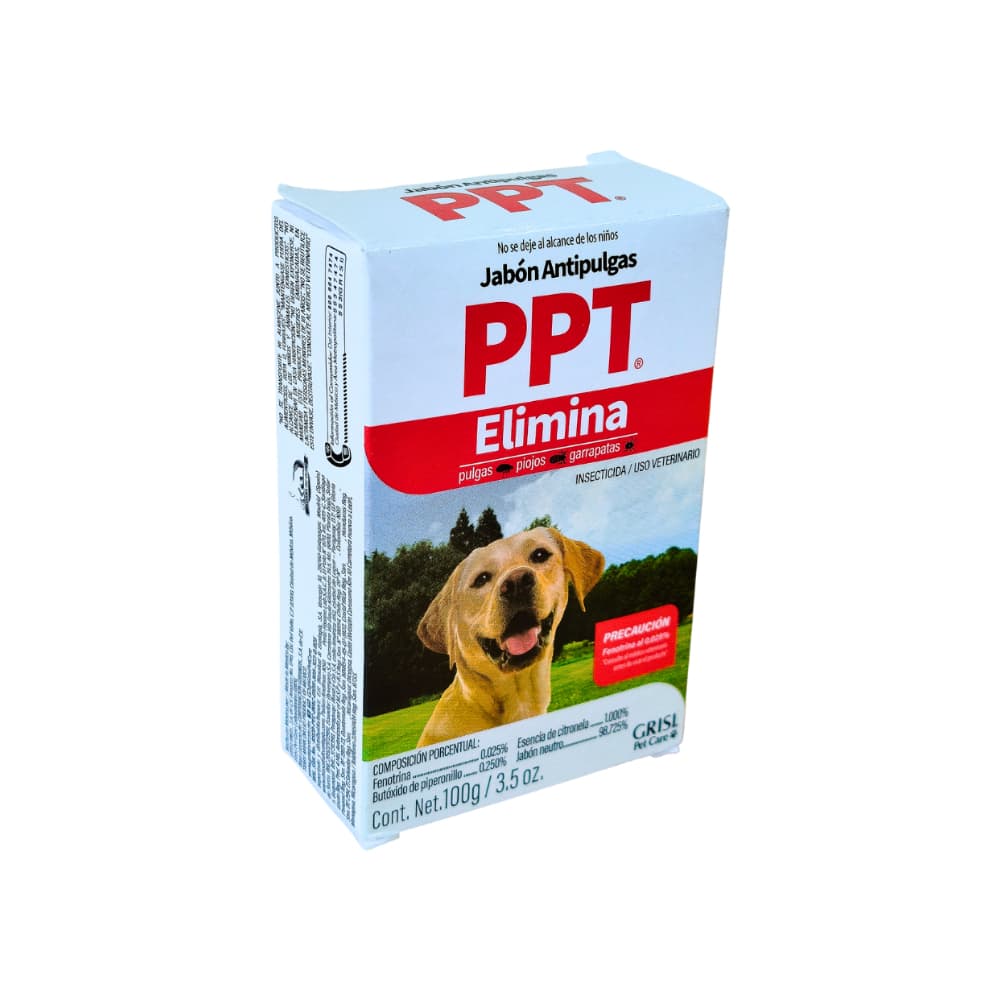 Jabón antipulgas PPT Grisi Pet Care (100 g / 3.5 oz) - Miniatura 9