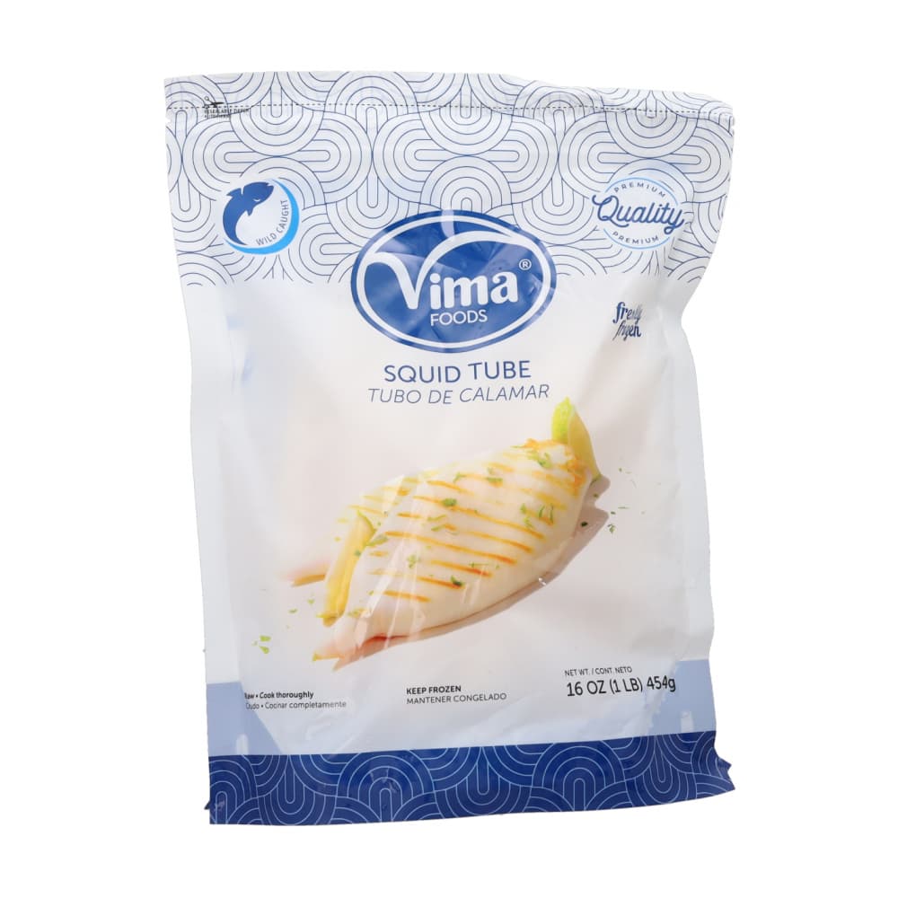 Tubo de calamar vima foods (454 g / 1 lb) - Imagen 1