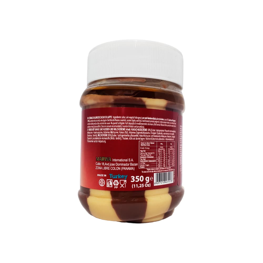 Crema de cacao mosaico con sabor a avellana Rayan (350 g / 11.25 oz) - Miniatura 3