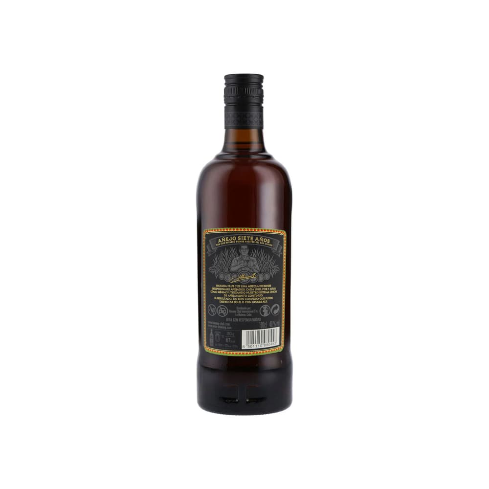 Ron añejo 7 años Havana Club (1 L) - Miniatura 2