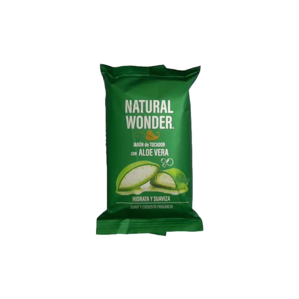 Jabón de tocador con Aloe Vera Natural Wonder S&C (125 g / 4.41 oz) - Imagen 1