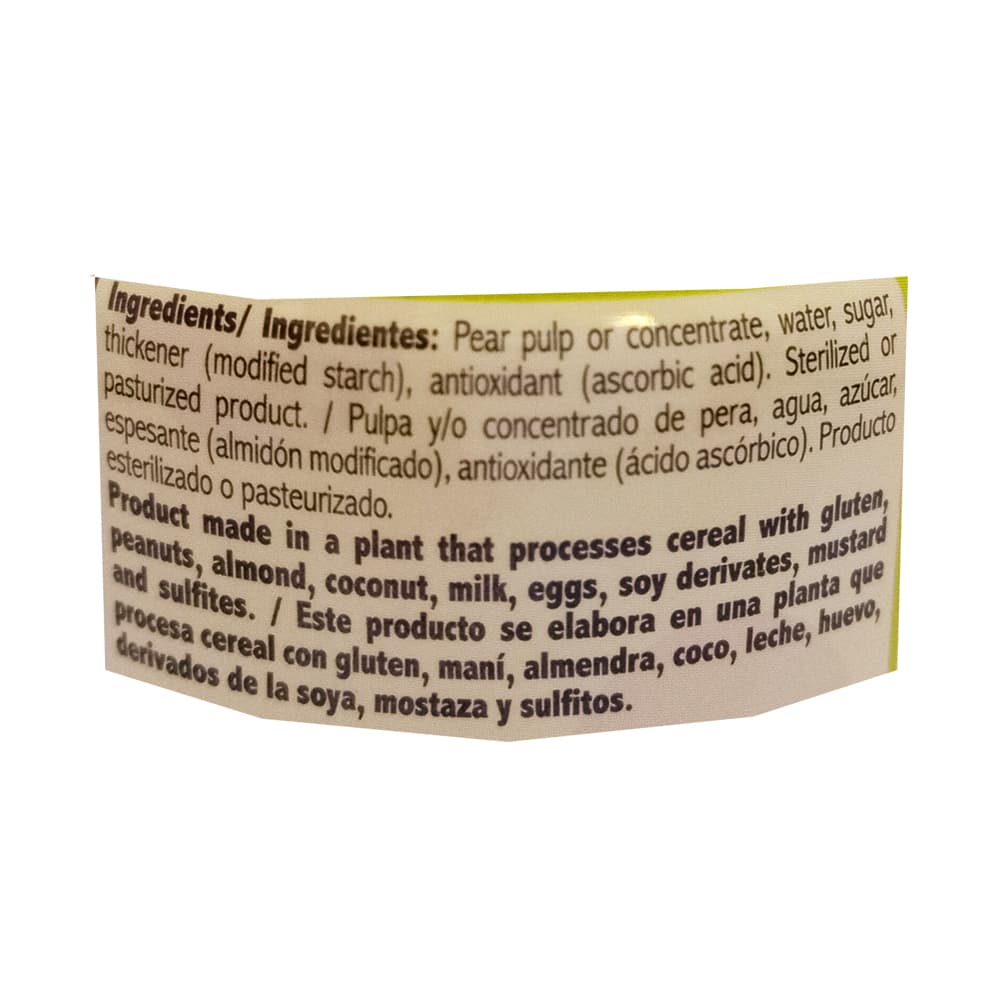 Compota de pera Fresko (113 g / 4 oz) - Miniatura 3