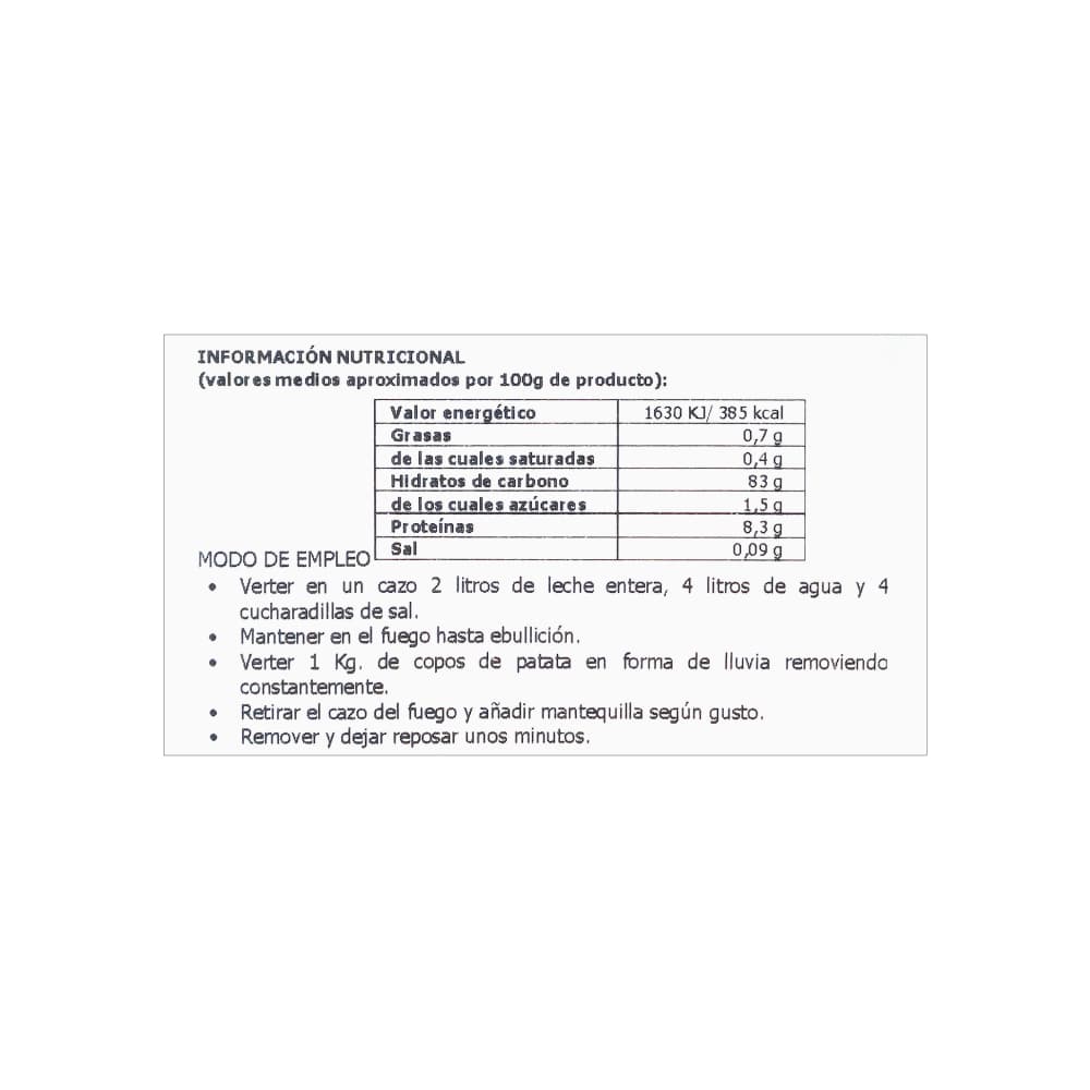 Puré de papa Promolac (1 kg / 2.2 lb) - Miniatura 2