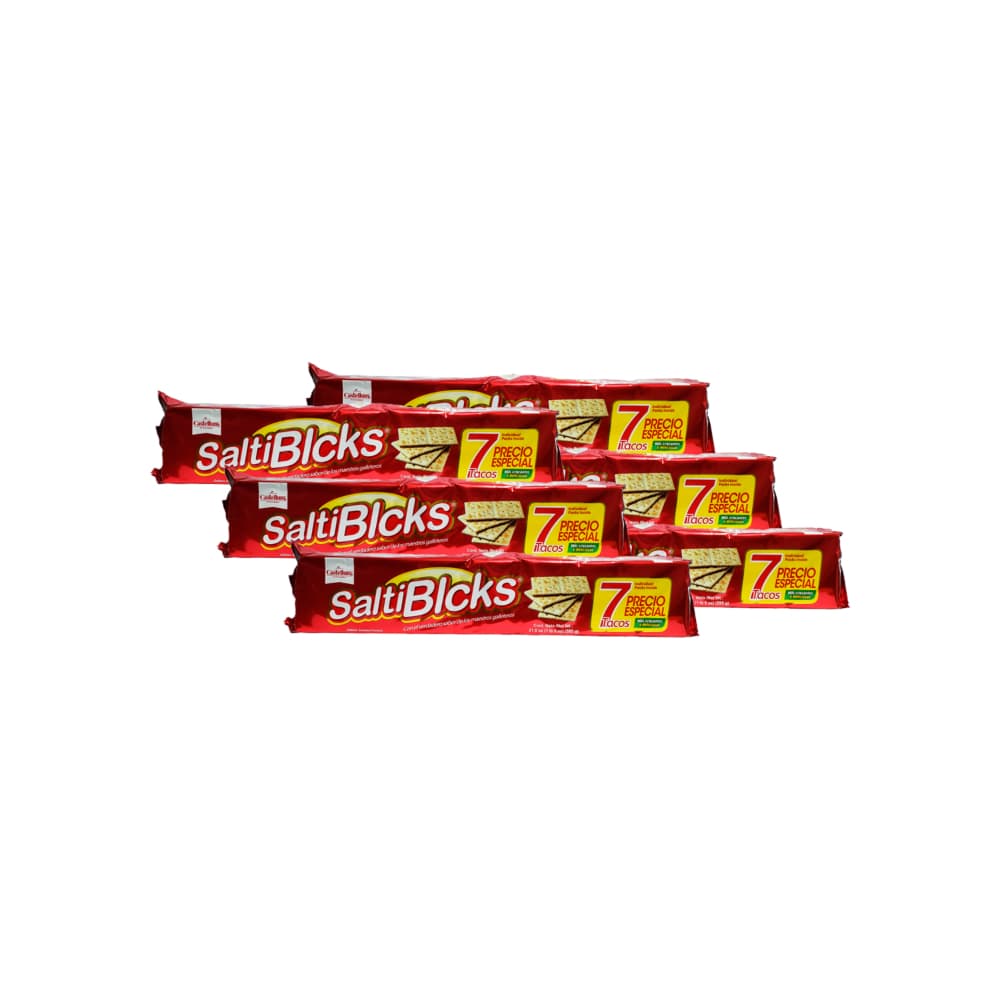 Galletas de soda Saltiblcks Castellum (6 x 595 g / 1.31 lb) - Imagen 1