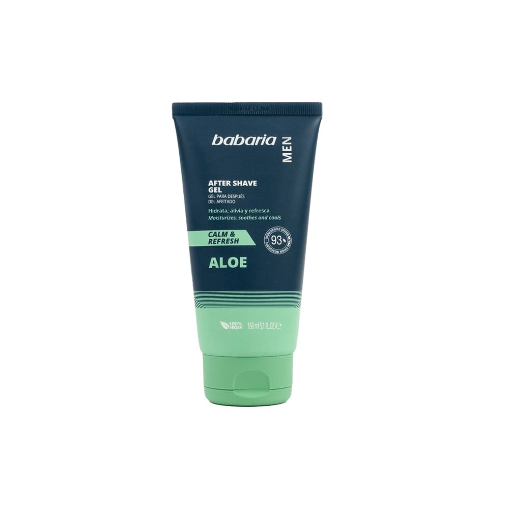 Gel con aloe para después del afeitado Babaria (150 ml) - Miniatura 4