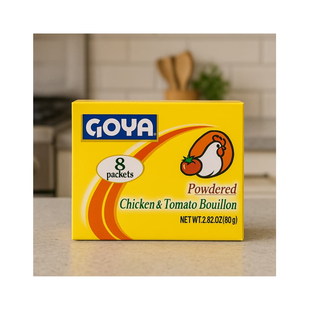 Caldo con sabor a pollo y tomate Goya (64 g / 2.25 oz) - Miniatura 4