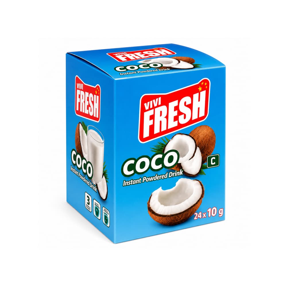 Refresco instantáneo sabor coco Vivi Fresh Erdem (24 x 10 g) - Miniatura 1